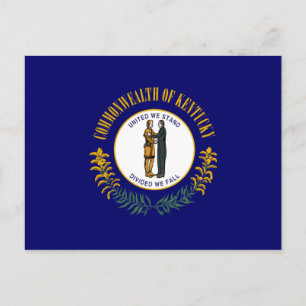 Carte Postale Drapeau du Kentucky