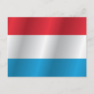 Carte Postale Drapeau du Luxembourg