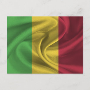 Carte Postale Drapeau du Mali