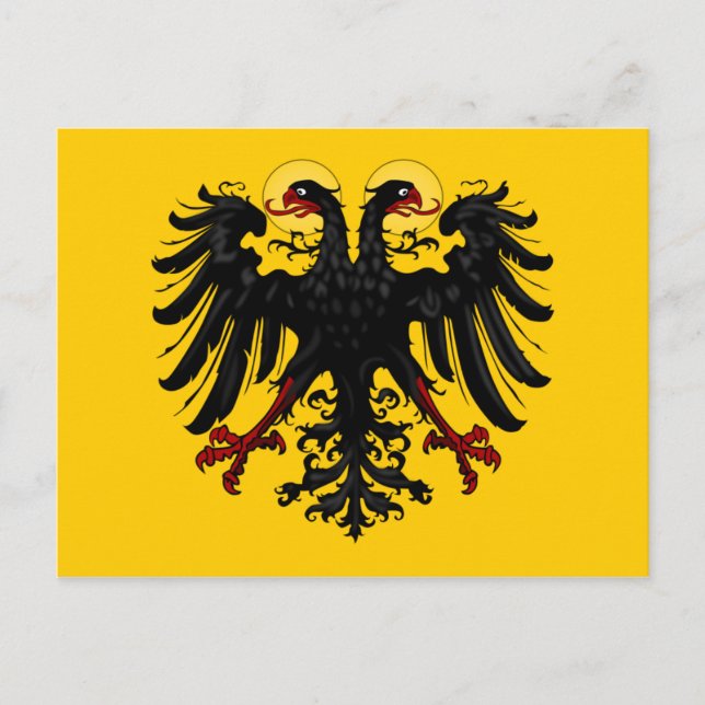 Carte Postale Drapeau du Saint Empire romain (Devant)
