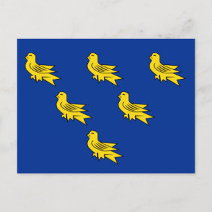 Carte Postale Drapeau du Sussex