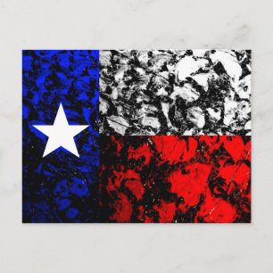 Carte Postale Drapeau du Texas
