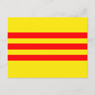 Carte Postale Drapeau du Vietnam (nouveau)