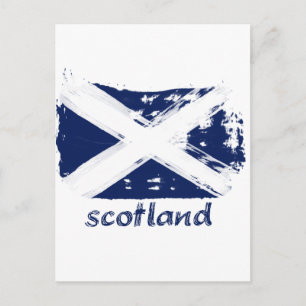 Carte Postale Drapeau écossais