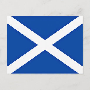 Carte Postale Drapeau écossais