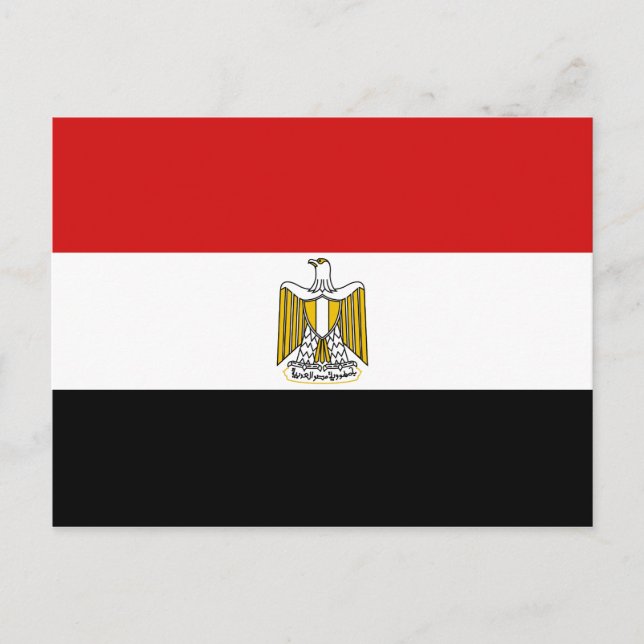Carte postale Drapeau Égypte (Devant)