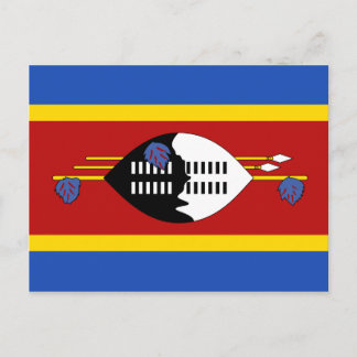 Carte postale Drapeau Eswatini