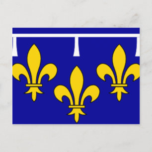 Carte Postale Drapeau français Orléans