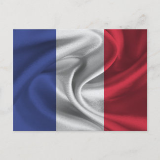 Carte Postale Drapeau France