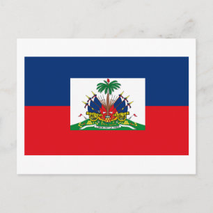 Carte postale Drapeau Haïti