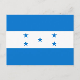 Carte postale Drapeau Honduras
