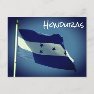 Carte Postale drapeau honduras
