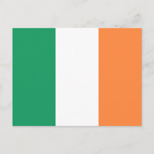 Carte Postale Drapeau irlandais