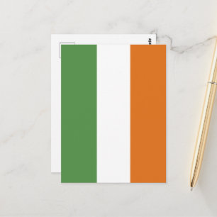 Carte Postale Drapeau irlandais