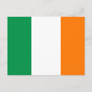 Carte Postale Drapeau irlandais Jour de la Saint Patrick irlanda