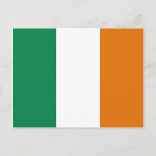 Carte postale drapeau Irlande