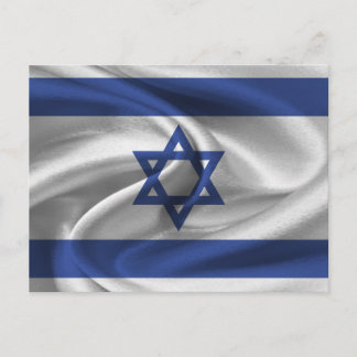 Carte Postale Drapeau Israël