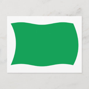 Carte postale Drapeau Libye