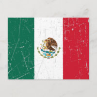 Drapeau mexicain griffé