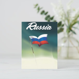 Carte Postale Drapeau national de Russie