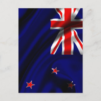 Carte Postale Drapeau néo-zélandais