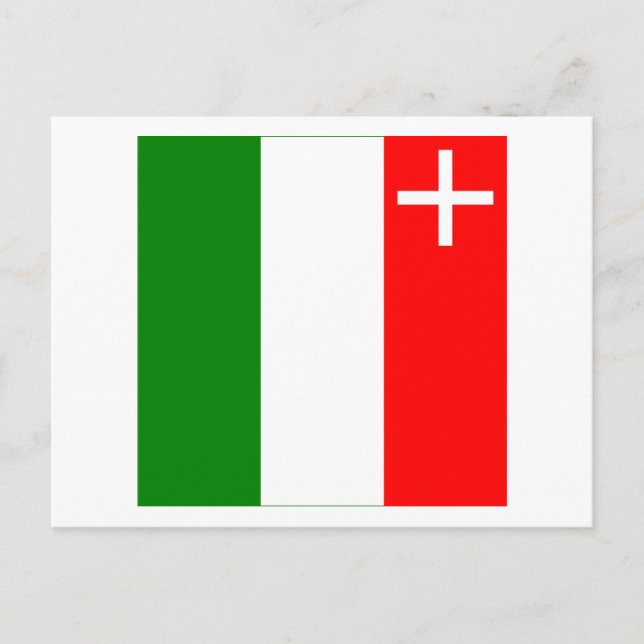 Carte Postale Drapeau Neuchatel (Devant)