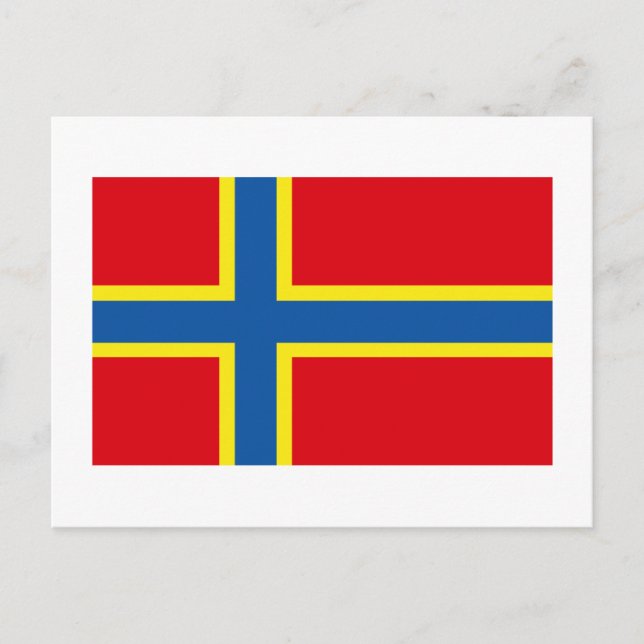 Carte Postale Drapeau Orkney (Devant)