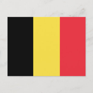Carte Postale Drapeau patriotique belge