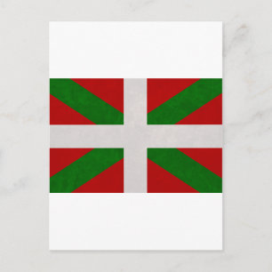 Carte Postale Drapeau Pays Basque Euskadi
