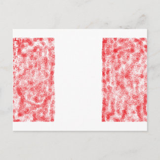 Carte Postale Drapeau péruvien