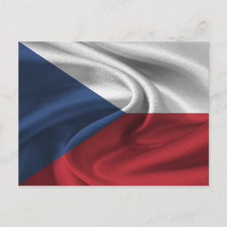 Carte Postale Drapeau République tchèque