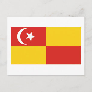 Carte Postale Drapeau Selangor