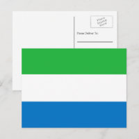 Drapeau sierra-léonais, Drapeau sierra-léonais