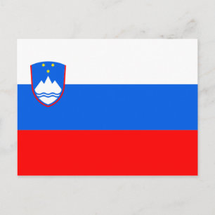 Carte Postale drapeau slovenia