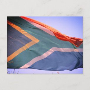 Carte Postale drapeau sud-africain