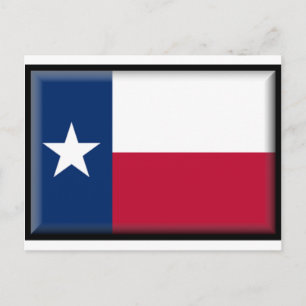 Carte Postale Drapeau Texas