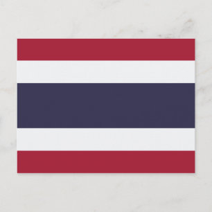 Carte Postale Drapeau thaïlandais (Thaïlande)