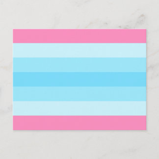 Carte Postale drapeau transmasculin