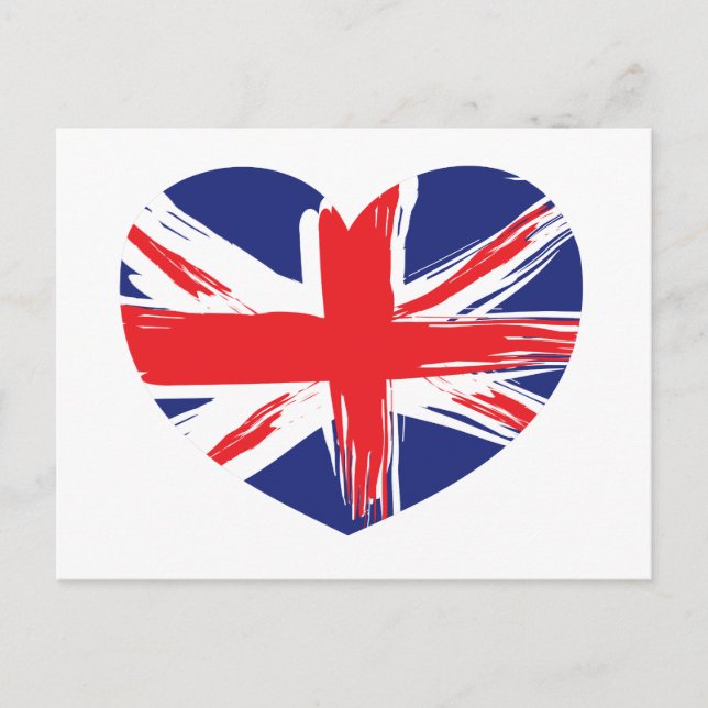 Carte postale Drapeau Union Jack (Devant)