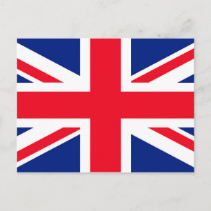 Carte Postale Drapeau Union Jack du Royaume-Uni