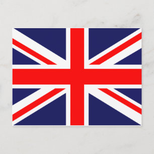 Carte Postale Drapeau Union Jack du Royaume-Uni de Grande-Bretag