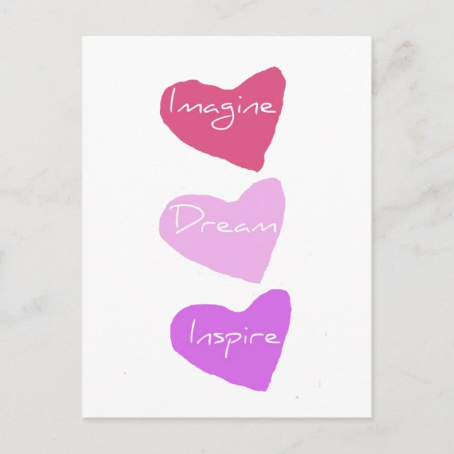 Carte postale Dream Hearts (Devant)