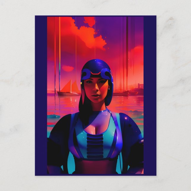 Carte Postale Dream Landing (Devant)