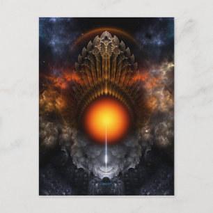 Carte postale Dream Orb Fractal Art