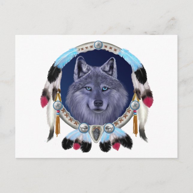 CARTE POSTALE DREAMWOLF (Devant)