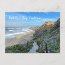 Carte postale Dreamy Half Moon Bay California Coas