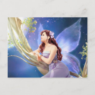 Carte Postale Dreamy Violet Fairy