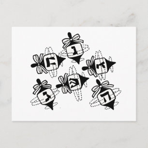 Carte Postale Dreidels