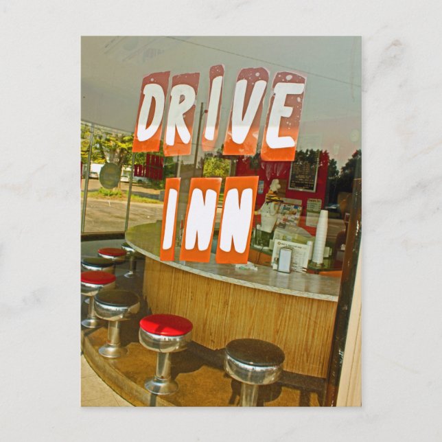 Carte Postale Drive Inn (Devant)