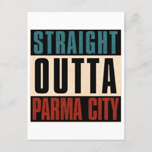 Carte Postale Droit devant Parma Ohio OH